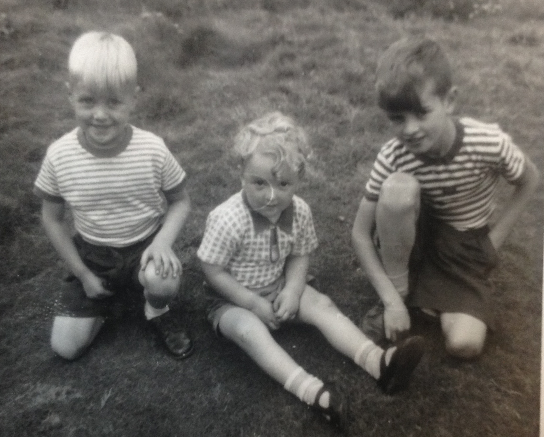 Duncan, Gordon and Peter about 1958