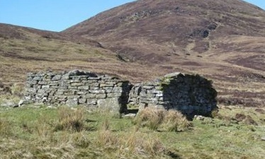 ruin in glen loth