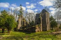 Ruins Finlarig Castle  north side