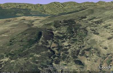 topology of site of start of battle of glenfruin