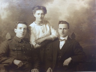 John Forbes Laurie Helen and Clarence early 1915